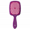 Janeke Hair Brush Rectangular Small Purple Щётка для волос маленькая - 2