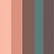 Influence Color Algorithm Палетка теней из 5 оттенков - 11