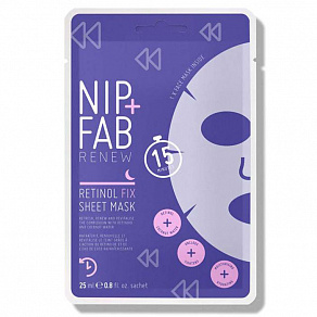 NIP+FAB Retinol Sheet Mask Тканевая маска с ретинолом