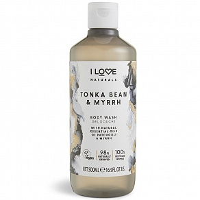 I LOVE Naturals Tonka Bean and Myrth Body Wash Гель для душа с бобами тонка и миррой