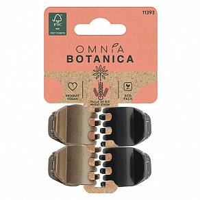 11393 Omnia Botanica SMALL HAIR CLIPS Краб для волос 4 шт