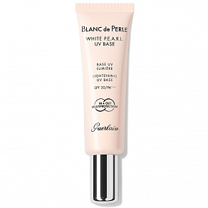 Guerlain Blanc De Perle Lightening UV Base SPF30 Корректирующая осветляющая основа под макияж