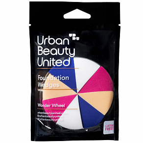 UBU Клиновидные спонжи для макияжа Wonder Wheel Foundation Sponge Circle