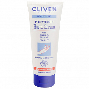 Cliven Polyvitamin hand Cream Поливитаминный крем для рук
