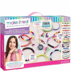 Make It Real Macrame Friendship Bracelets Набор для творчества