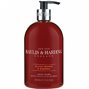 Baylis & Harding Signature Men’S Black Pepper & Ginseng Hand Wash Жидкое мыло