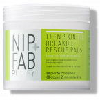 NIP+FAB Teen Skin Breakout Rescue Диски для лица с экстрактом васаби