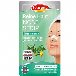 Schaebens Reine Haut Nose Strip Полоски для глубокого очищения пор