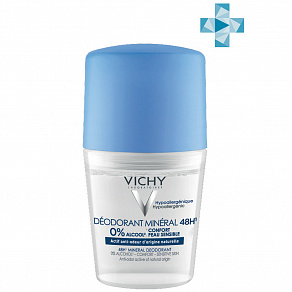 Vichy 48H Mineral Deodorant Roll-On Дезодорант с минералами