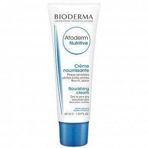 Bioderma Atoderm Nutritive Nourishing Cream Питательный бальзам для лица
