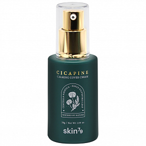 Skin79 Cica Pine Calming Cover Cream SPF38/PA++ Успокаивающий крем для лица