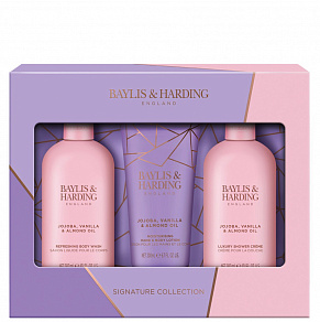 Baylis & Harding Jojoba, Vanilla & Almond Oil Luxury Bathing Essentials Gift Set Y23 Подарочный набо