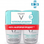 Vichy Deodorant 48h Intensive Anti-perspirant Roll-On Duo Pack Набор дезодорантов