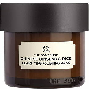 The Body Shop Chinese Ginseng & Rice Clarifying Polishing Mask Обновляющая маска