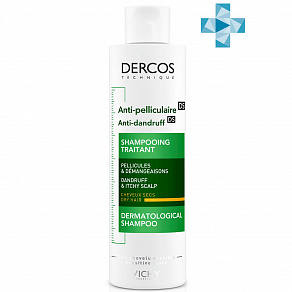 Vichy Dercos Anti-Dandruff DS Shampoo for Dry Hair Шампунь для сухих волос против перхоти