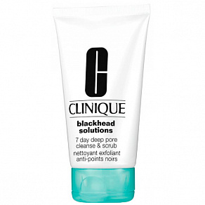 CLINIQUE Blackhead Solutions Скраб для глубокого очищения пор за 7 дней