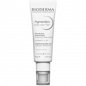 Bioderma Pigmentbio Daily Care SPF50+ Дневной крем против пигментных пятен