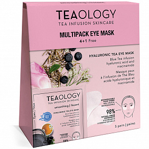 Teaology Набор Hyaluronic Tea разглаживающая гиалуроновая маска для глаз