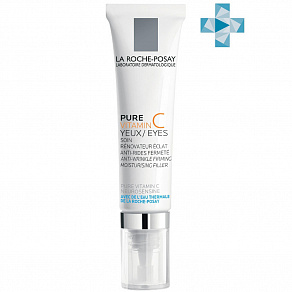 La Roche Posay Pure Vitamin C Eye Cream Крем-филлер для заполнения морщин для контура глаз