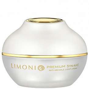 Limoni Premium Syn-Ake Anti-Wrinkle Cream Light Антивозрастной легкий крем для лица
