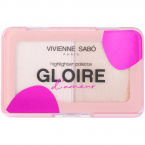 Vivienne Sabo Gloire d'Amour Highlighter mini palette Палетка хайлайтеров