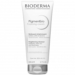 Bioderma Pigmentbio Foaming Cream Очищающий мусс-сияние
