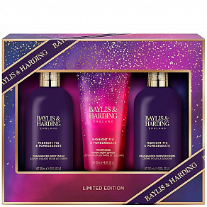 Baylis & Harding Midnight Fig & Pomegranate Luxury Bathing Essentials Gift Set Y23 Подарочный набор