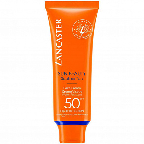 Lancaster Sun Beauty Sublime Tan Face Cream SPF50 Солнцезащитный крем