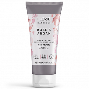 I LOVE Naturals Rose & Argan Hand & Body Lotion Лосьон для рук и тела с розой и арганом