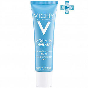 Vichy Aqualia Thermal Rich Cream Насыщенный крем для увлажнения сухой и очень сухой кожи