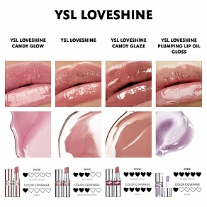 Yves Saint Laurent Loveshine Plumping Lip Oil Gloss Блеск-масло для губ - 3