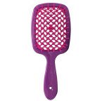 Janeke Hair Brush Rectangular Small Purple Щётка для волос маленькая