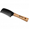 Meizer Расчёска универсальная с деревянной ручкой и пластиковыми зубцами - 2