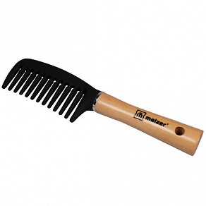 Meizer Расчёска универсальная с деревянной ручкой и пластиковыми зубцами