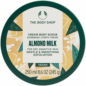 The Body Shop Almond Milk&Honey Body Scrub Скраб для тела с миндальным молочком и медом