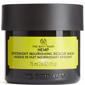 The Body Shop Hemp Overnight Nourishing Rescue Mask Ночная маска с конопляным маслом