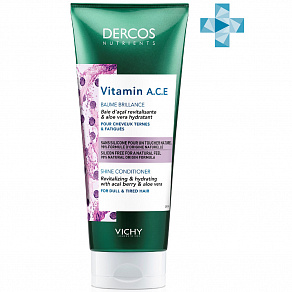 Vichy Dercos Nutrients Vitamin A.C.E Shine Conditioner Кондиционер для блеска волос