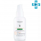 Vichy Capital Soleil UV-Clear Anti-Imperfections Fluid SPF50+ Невесомый солнцезащитный флюид