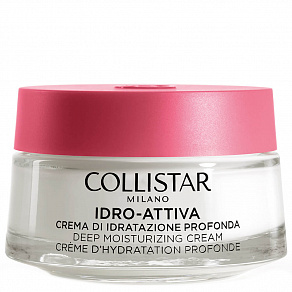 Collistar Deep Moisturizing Cream Крем для нормальной и сухой кожи лица IDRO-ATTIVA