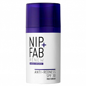 NIP+FAB Renew Anti-Redness SPF30 Moisturiser Успокаивающий увлажняющий крем против покраснения