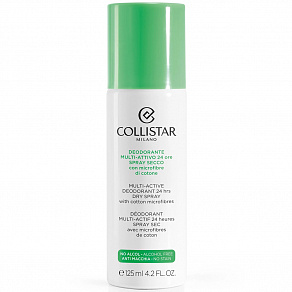 Collistar Multi-Active Deodorant 24H Dry Дезодорант спрей c с 24-х часовой защитой
