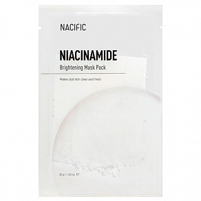 Nacific Niacinamide Brightening Mask Pack Осветляющая маска с риацинамидом