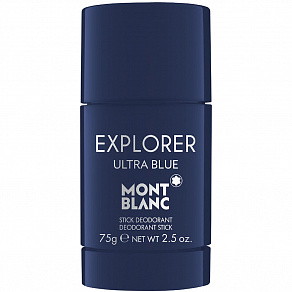 Montblanc Explorer Ultra Blue Deodorant Stick Парфюмированный дезодорант-стик