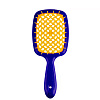Janeke Hair Brush Rectangular Blue-Yellow Щётка для волос - 2