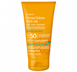 PUPA Anti-Aging Sunsreen Cream Антивозрастной солнцезащитный крем SPF50