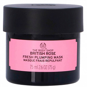 The Body Shop British Rose Fresh Plumping Mask Тонизирующая маска с британской розой