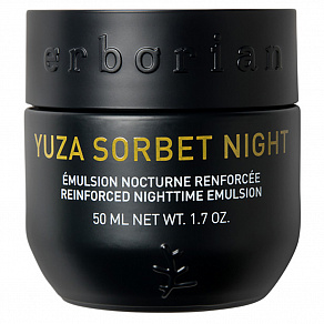 Erborian Yuza Sorbet Night Emulsion Увлажняющий ночной крем с сорбетом юзу
