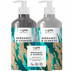 I Love Bergamot and Seaweed Hand Care Duo Набор для рук с бергамотом и морскими водорослями