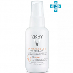 Vichy Capital Soleil UV-Age Daily SPF50 Солнцезащитный невесомый флюид