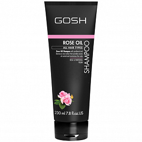 GOSH Hair Shampoo Rose oil Шампунь для волос с маслом розы